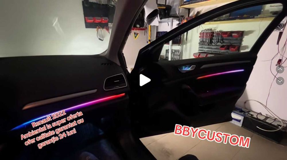 lumini ambientale auto premium 18 in 1, Simphony , Neon Acrilic