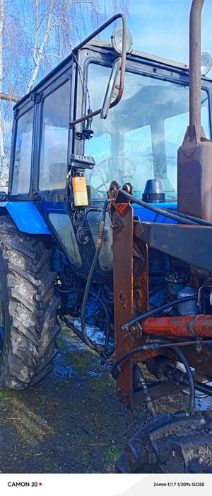 МТЗ-82 с Куном на ходу