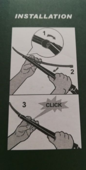 Комплект чистачки за предно стъкло Mercedes C-Class W204 E-Class W212