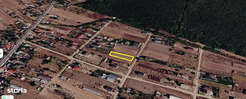 Ocazie Moara Vlăsiei! Teren 1.008 Mp–Pădure, Utilități,Stradă B