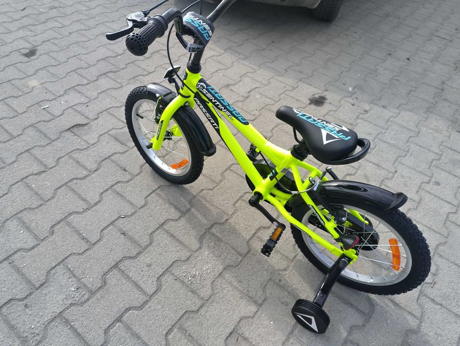 PASSATI Алуминиев велосипед 16" SENTINEL жълт