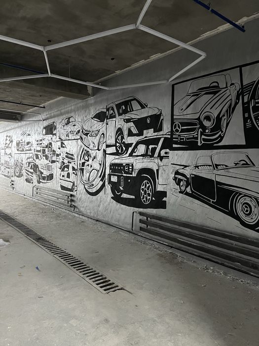 Художник роспись стен мурал дизайнер