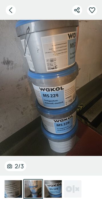 Adeziv pentru  lipit parchet