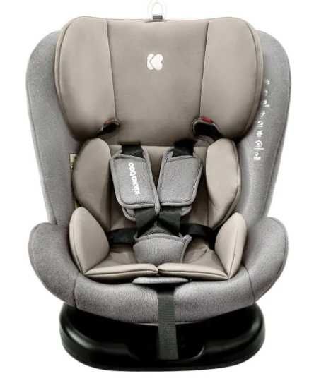 KIKKA BOO Стол за кола 0-36 кг. CRUZ ISOFIX 360° LIGHT GREY