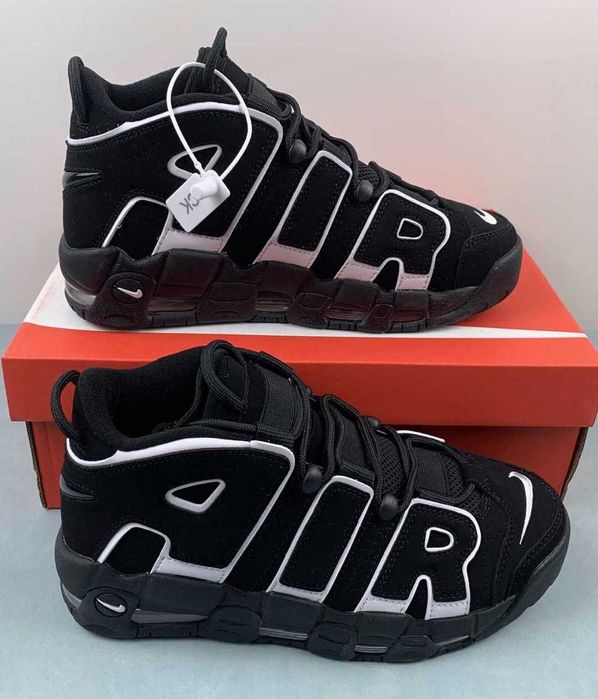 Нови мъжки маратонки Nike Air More Uptempo OG black white