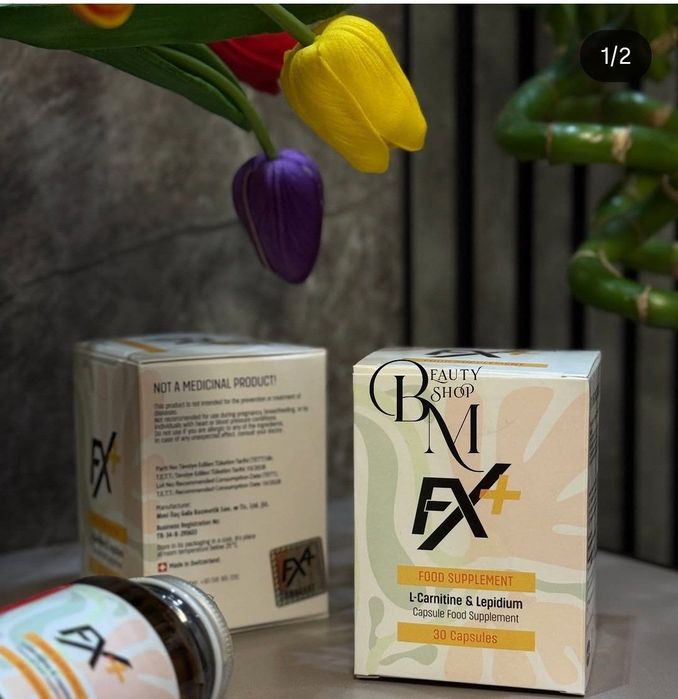 FX+ L-Carnitine & Lepidium – 30 kapsula