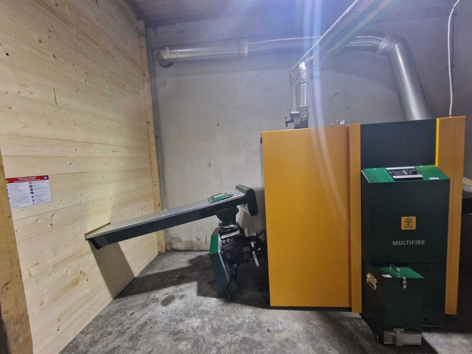 Centrale termice pe tocatura de lemn, peleti, rumegus, biomasa KWB