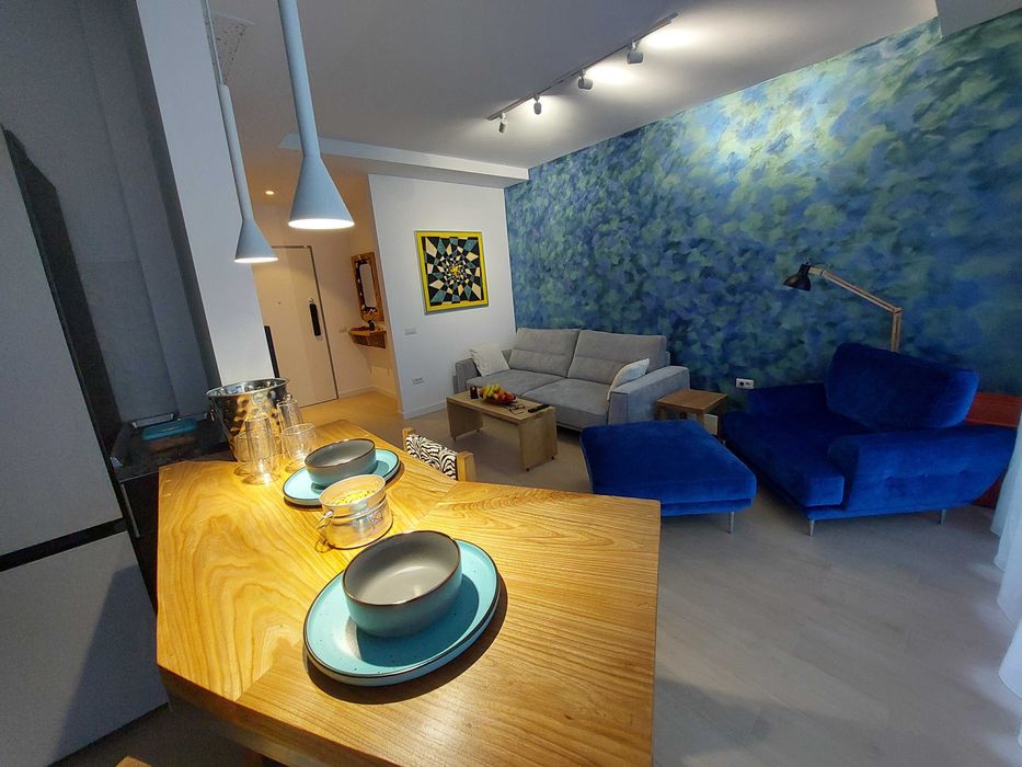 de inchiriat pe termen lung, apartament exclusivist, 2 camere, vedere lac si mare, etajul 4, Lake On
