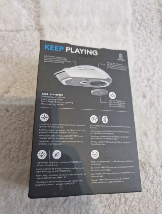 Mouse Logitech G309 Lightspeed alb Sigilat