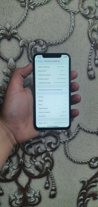 Iphone XS holati yaxshi