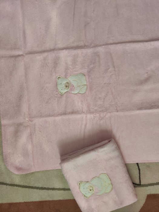 Ново бебешко одеяло 100х75см.