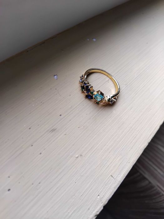 Пръстен позлатен с 585 проба злато