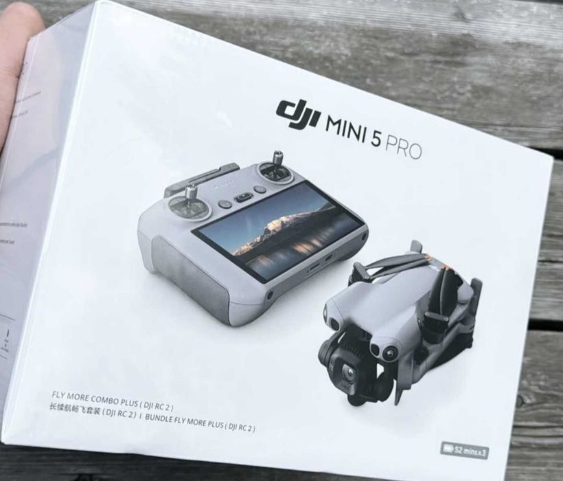 Drona DJi Mini 5 Pro (Fly More Combo Bundle)/ Dji rc2