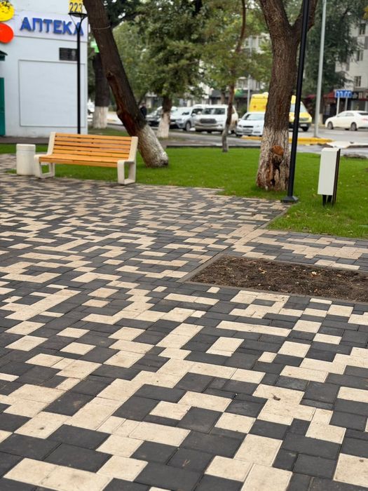 Брусчатка бордюр