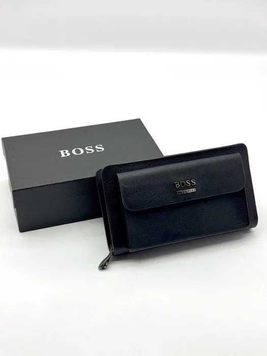 HUGO BOSS Классический мужской кошелек, барсетка
