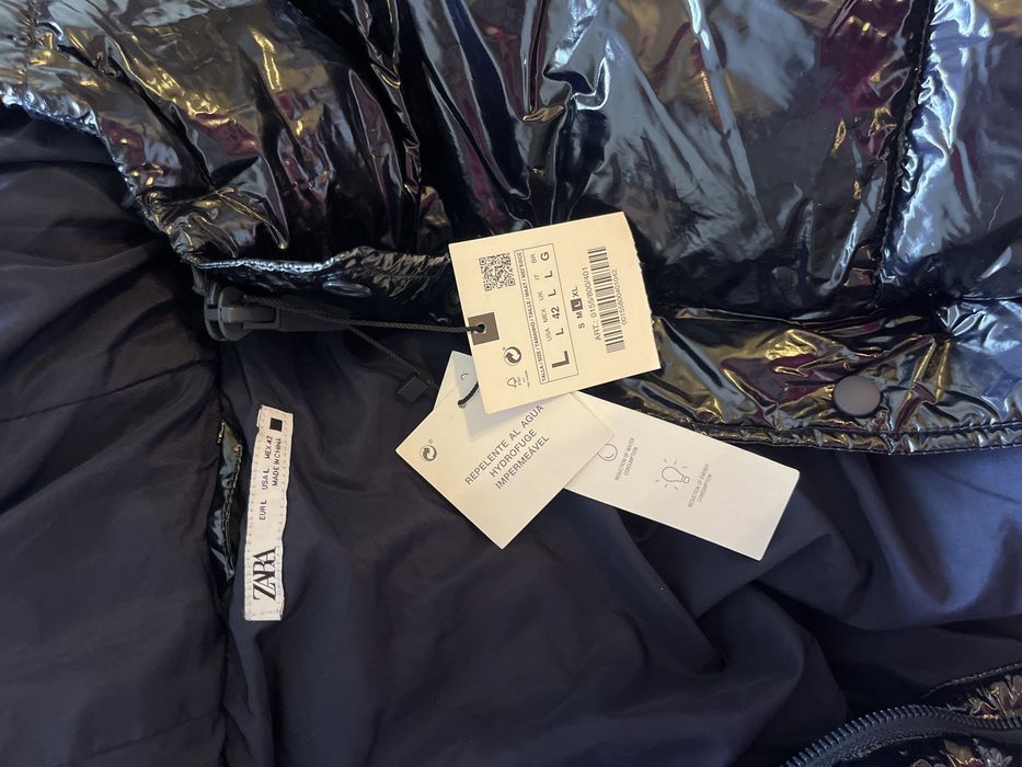 Ново мъжко тъмносиньо яке ZARA