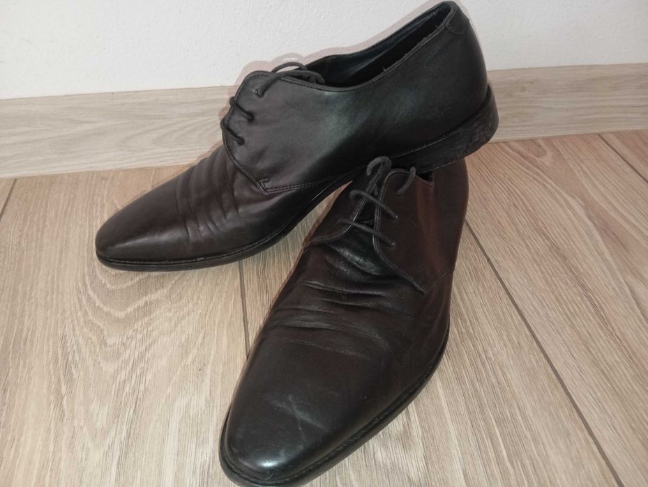 Мъжки кожени обувки boss