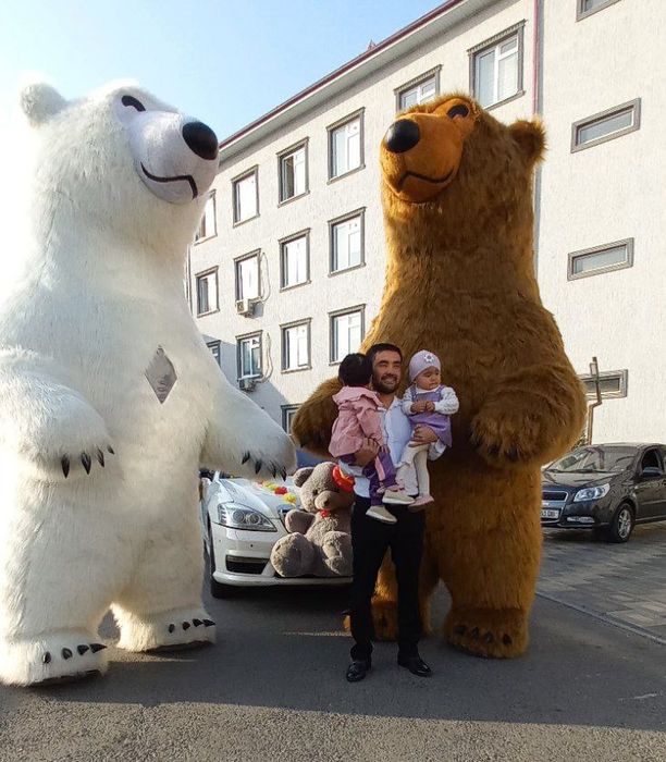 SOTILADI! Teddy va naduvnoy ayiqlar.