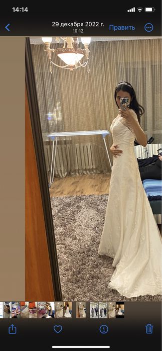 Продам свадебное платье