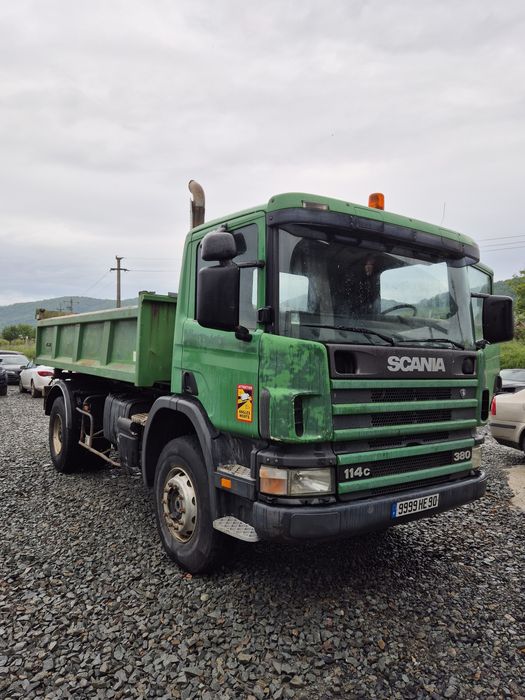 Scania 380 114 c basculabil pe doua părți