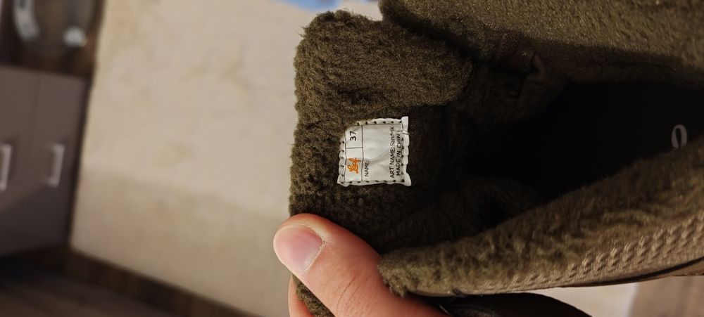 Детски обувки  топли и водоустойчиви,номер37