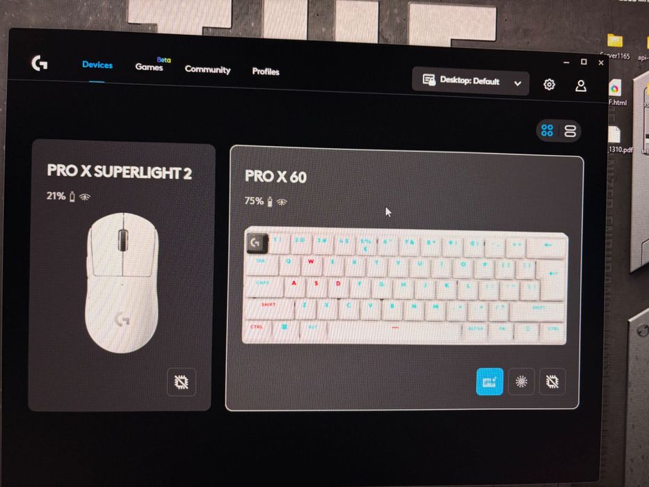 LOGITECH Топовый игровой сет 300Hz + Logitech G Pro (White Edition)