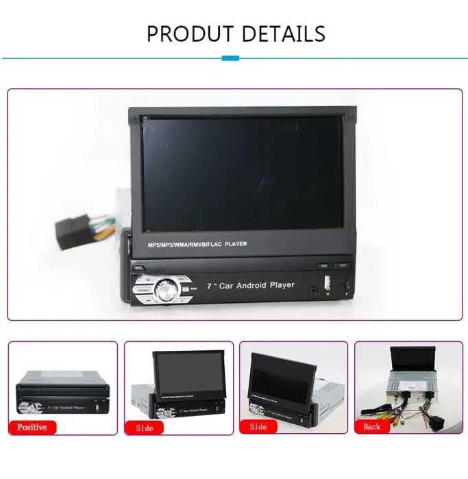 Универсална 7'' навигация за кола 1DIN Android / Windows + подарък