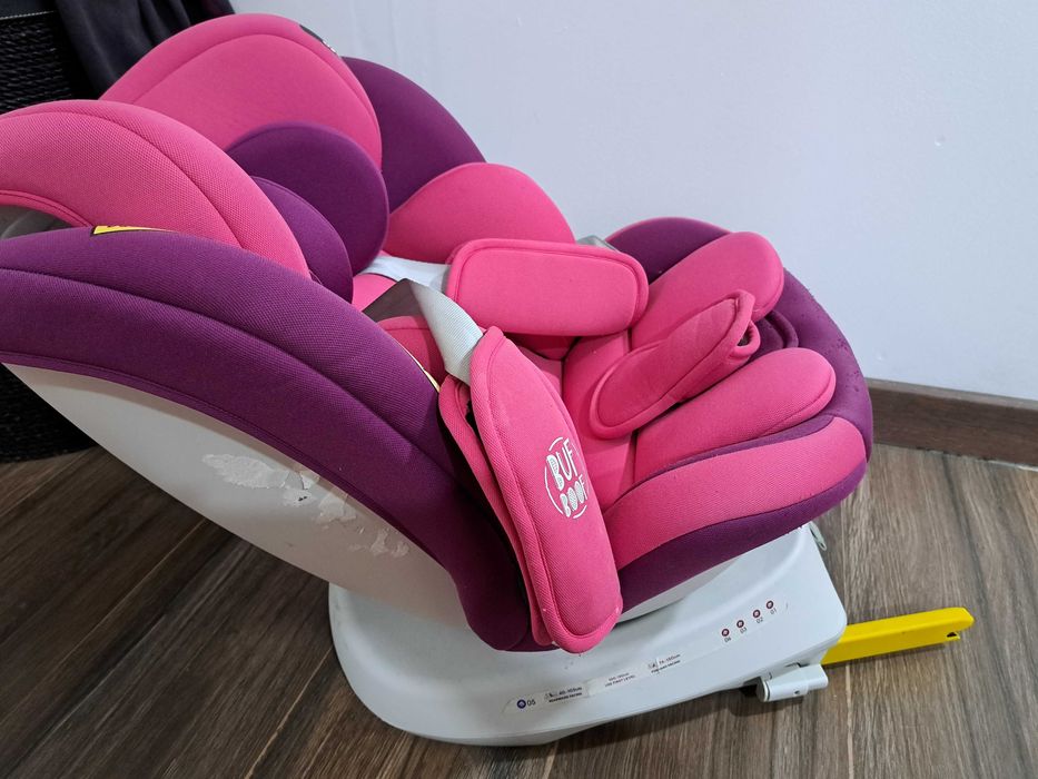 Scaun auto Tweety Plus iSize Buf Boof cu isofix Rotativ 360 grade