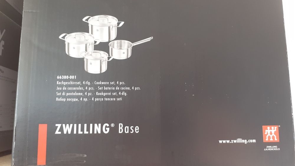 Комплект тенджери от неръждаема стомана, 7 части "Base" - Zwilling