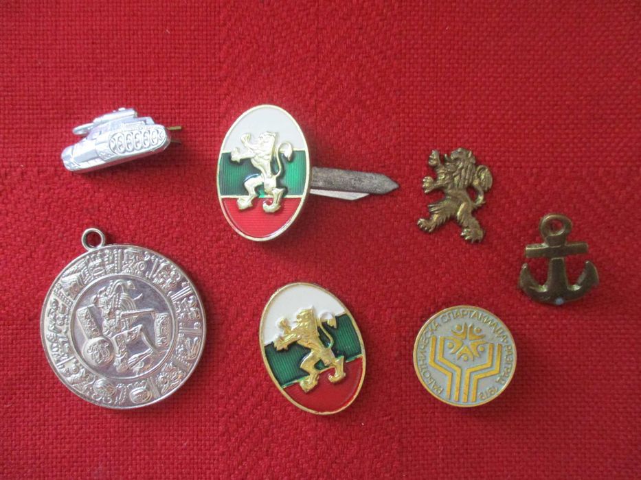 Значки стари разни видове