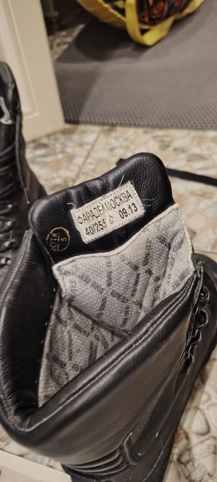 Керзовые  сапоги