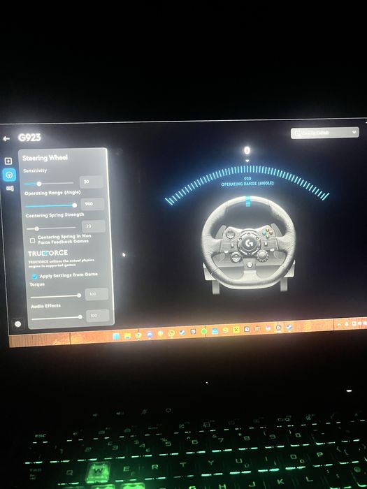 Volan Logitech G923 + pedale + schimbator