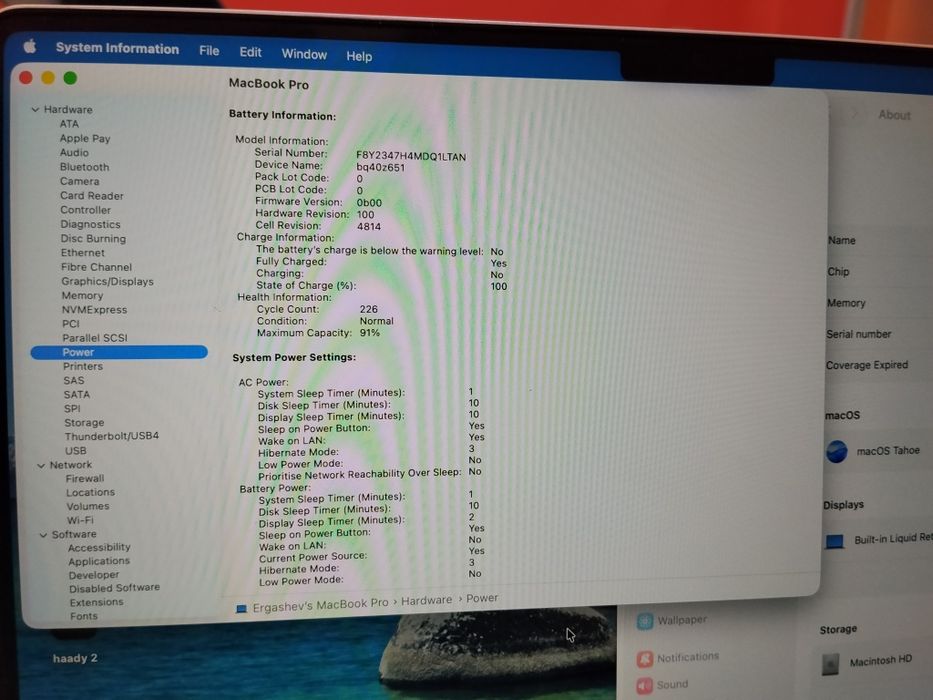 Macbook Pro M1 Pro 2021