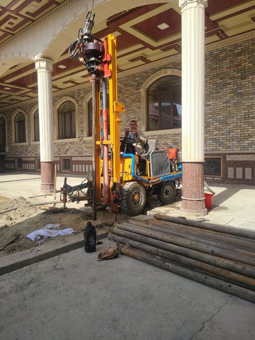 Buravoy. Suv chiqarish. Artizan kavlaydi