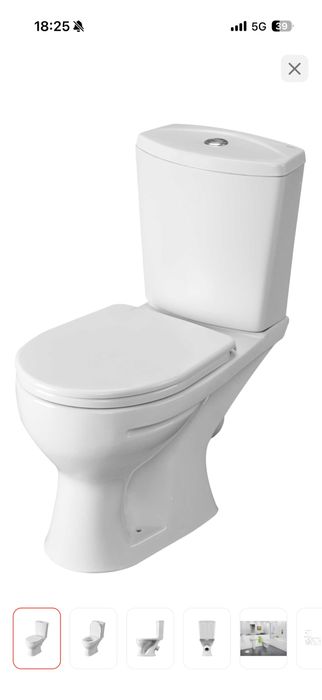 Унитаз новый сантери