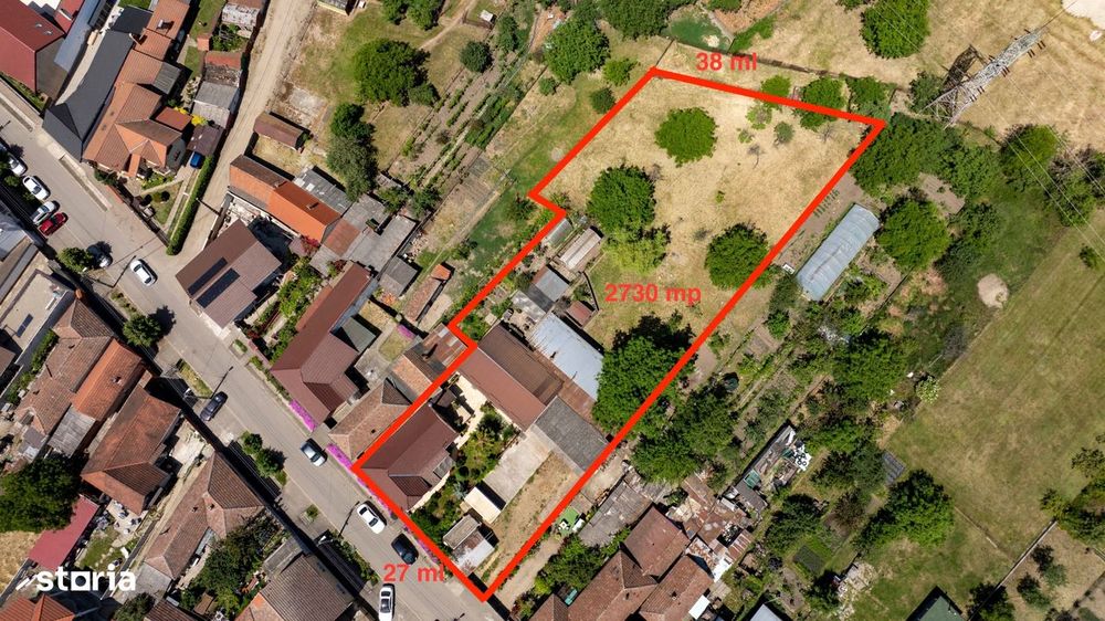 Casă + Teren 2.730 mp – Oportunitate de Investiție, Nufărul