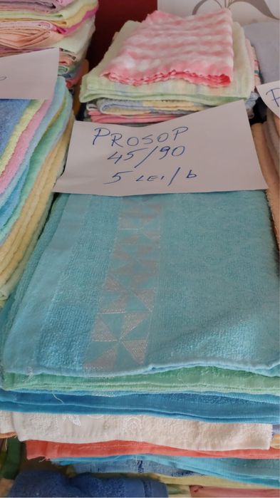 Prosoape diferite materiale