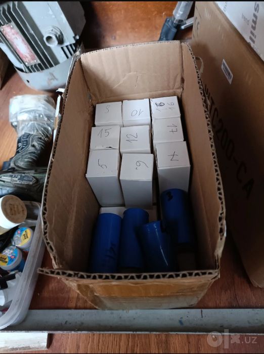 LifePo4 32700 rusumli 6000mah batareya