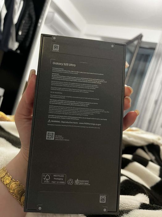 Samsung Galaxy S25 Ultra, negru sigilat