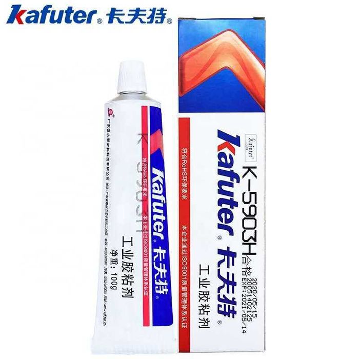 Высокотермостойкий силиконовый клей-герметик Kafuter K-5903H, 100 гр.