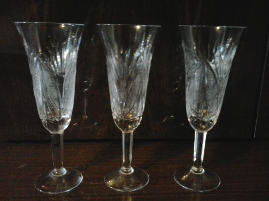Фужеры, Бокалы хрустальные