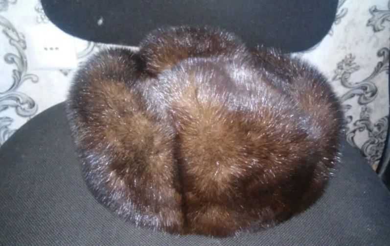 Шапки норковые. Размер 56.