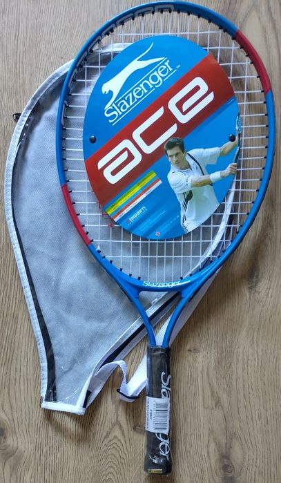 Racheta tenis copii, 4 - 6 ani, 122/137 cm, husa, Slazenger ACE21