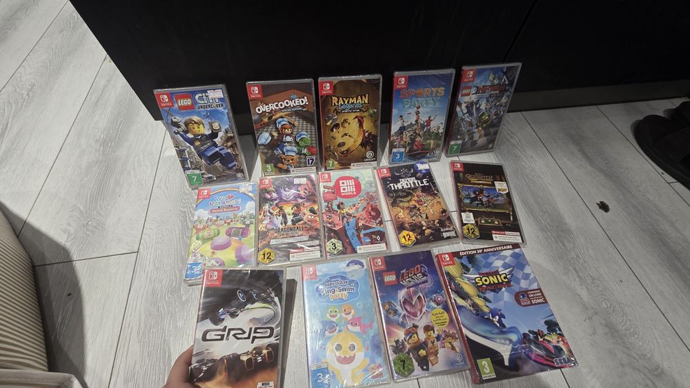 Много новых дисков для play station 4, 5 xbox one switch