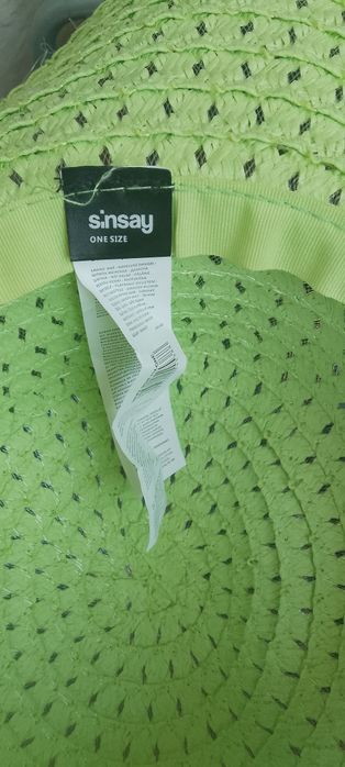 Шапка ,зелена,Sinsey,нова,чехли нови корк,потник за отслабване