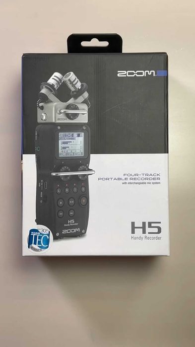 Zoom H5 recorder звуковой рекордер профессиональ диктофон звукозапись