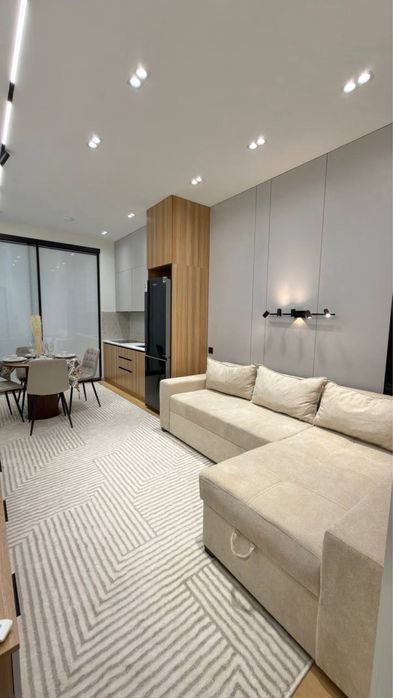 Самарканд Дарвоза Новостройка 1в2/7/12 32кв.м евро ремонт с мебелью