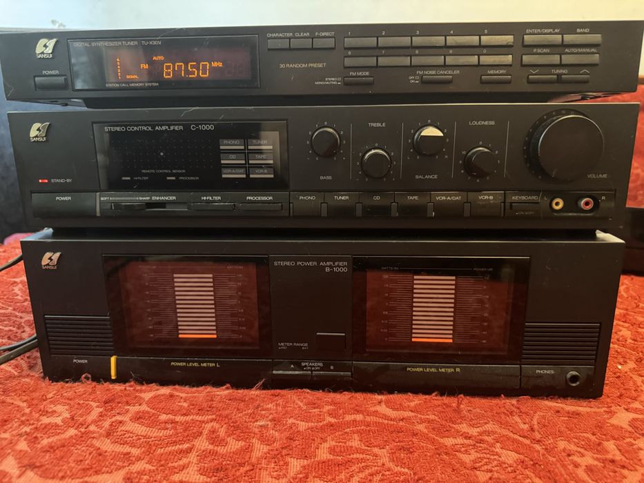 Sansui B1000, C1000,T310i, Harman Kardon