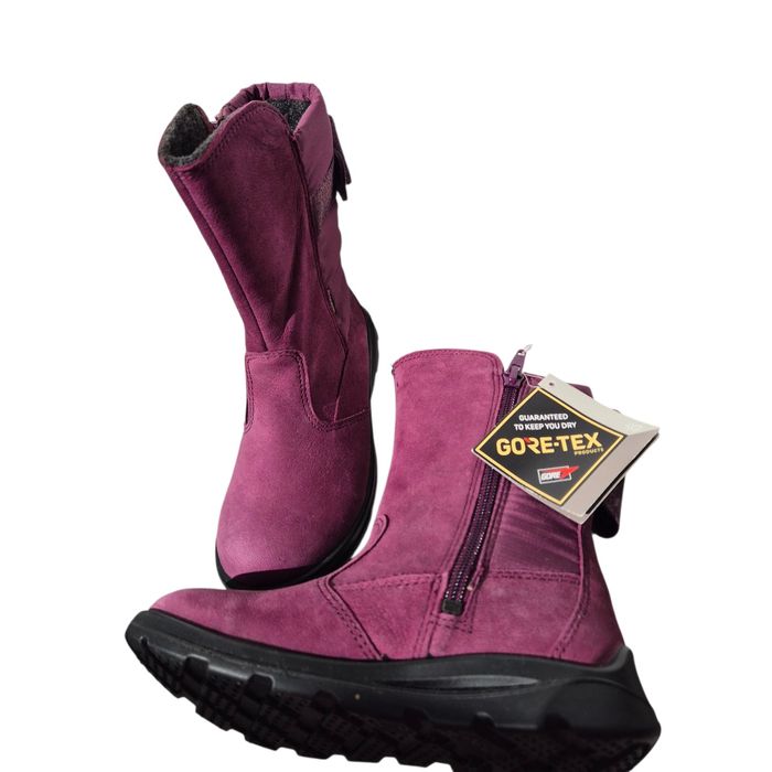 Cizme noi Ecco nr. 30, piele, Gore-Tex, impermeabile, roz