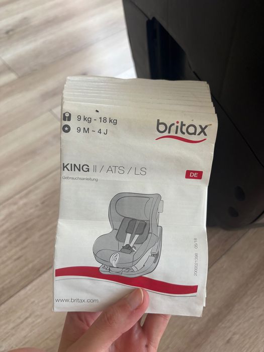 Стол за кола Britax Romer King